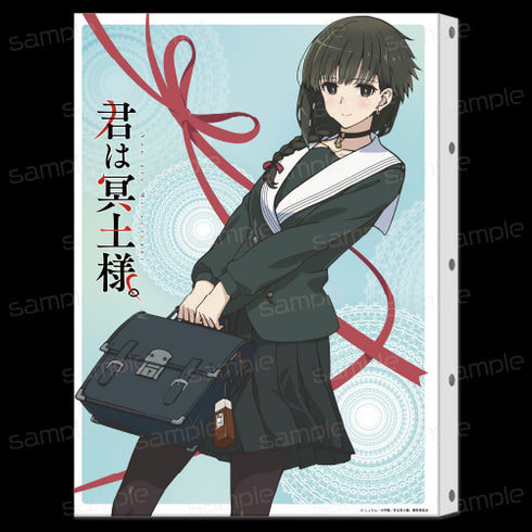『君は冥土様。』描き下ろし キャンバスアート【雪(制服)】